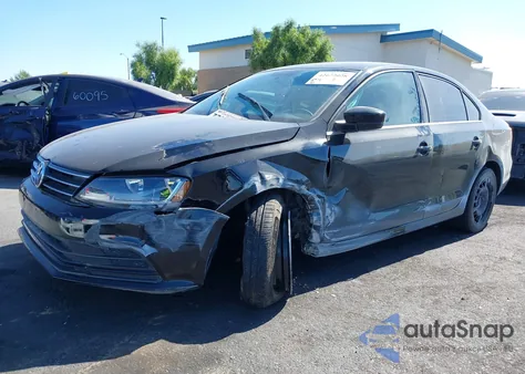 2017 Volkswagen Jetta 1.4T S из США, поврежденный, VIN 3VW2B7AJ2HM399437